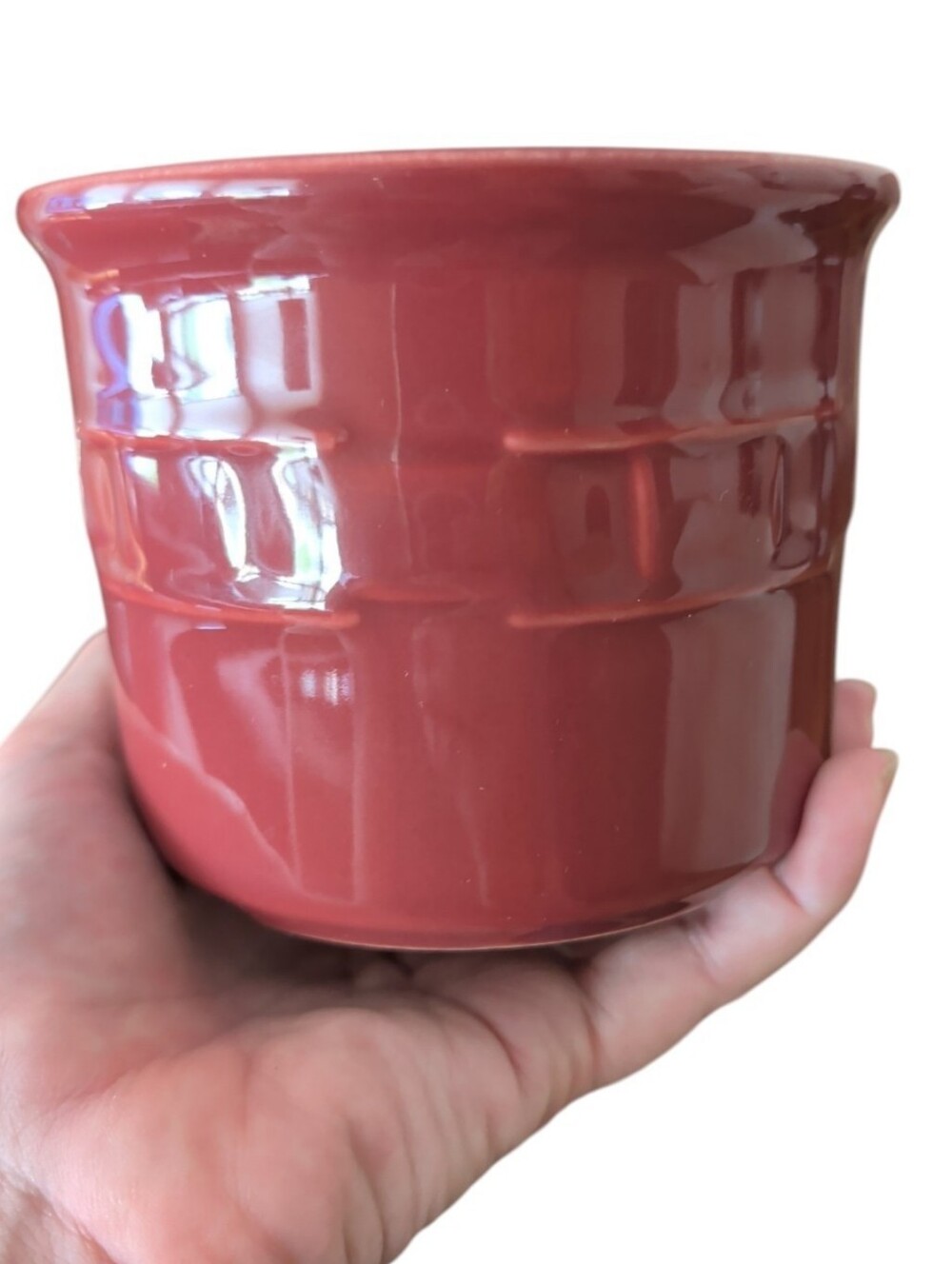 Longaberger Paprika One Pint Salt Crock